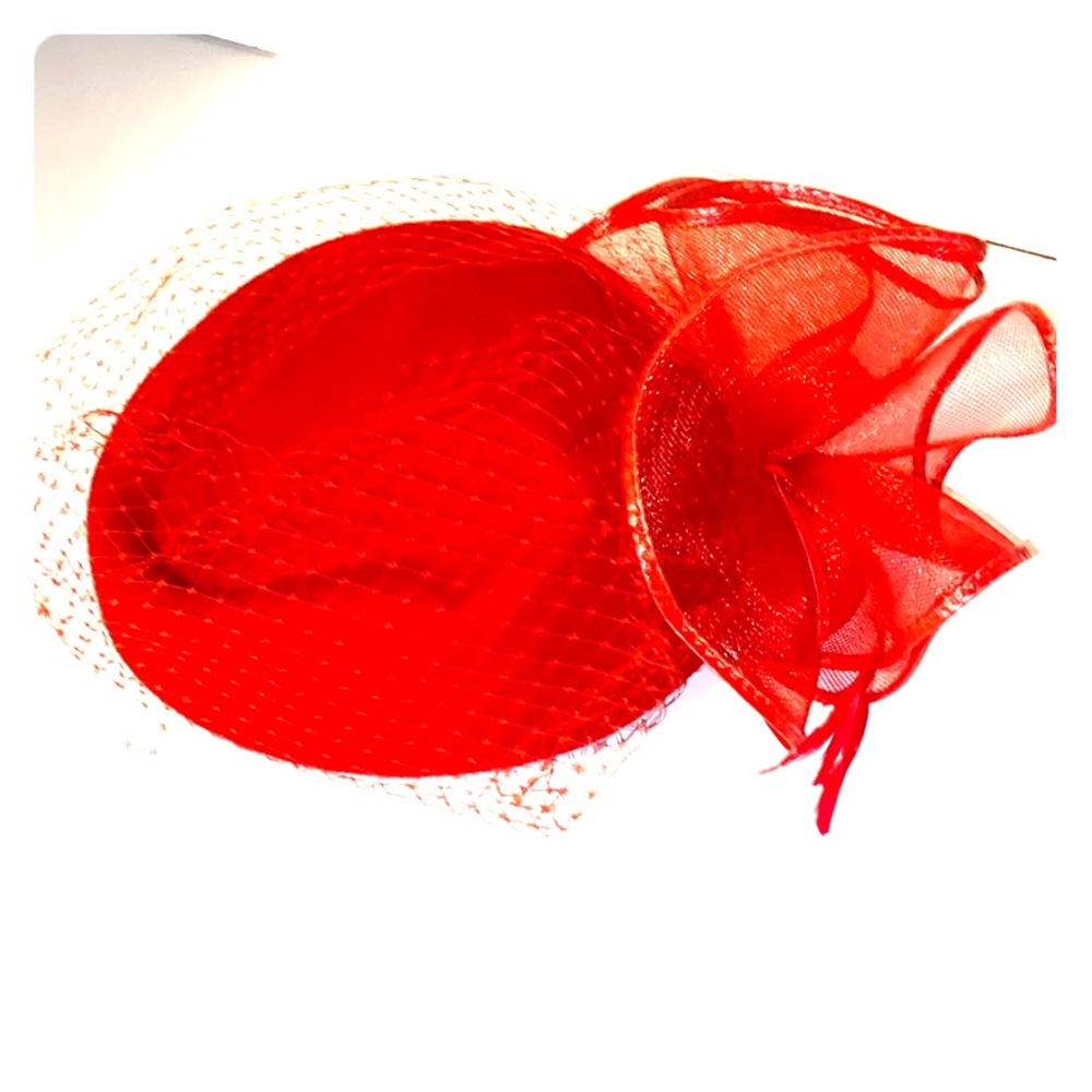 Gorgeous Red church hat